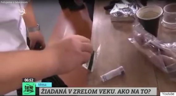 Merr drogë në transmetim direkt (Video)