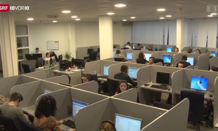 Televizioni zviceran portretizon ekonominë kosovare me “call center”
