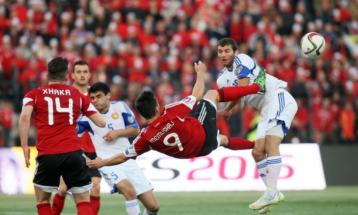 Maqedonia barazon rezultatin ndaj Shqipërisë