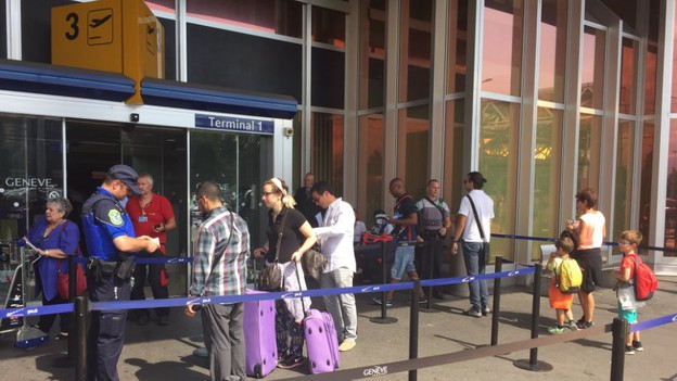 Kërcënimi anonim forcon kontrollin në aeroportin e Gjenevës