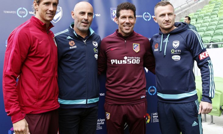Diego Simeone lavdëron Besart Berishën