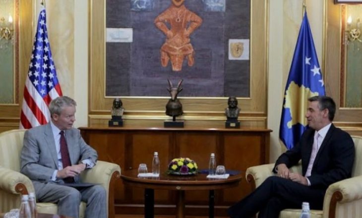 Veseli dhe ambasadori Delawie në takim të paparalajmëruar