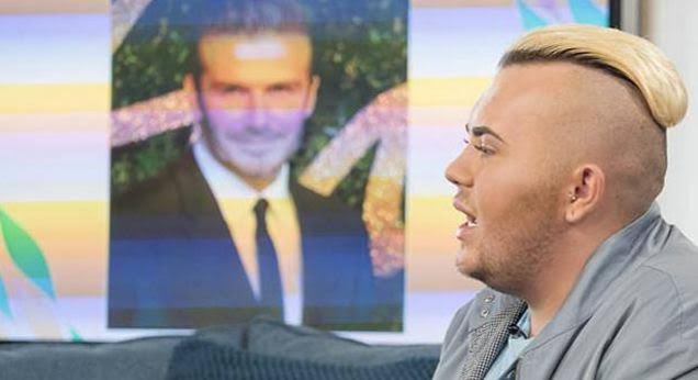 Shpenzon 23 mijë euro për t’u bërë si David Beckham
