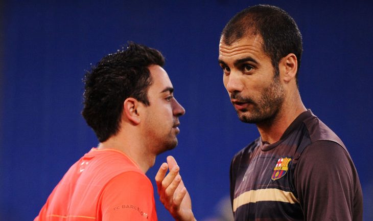 Xavi i bindur se Guardiola do të fitojë disa trofe këtë stinor