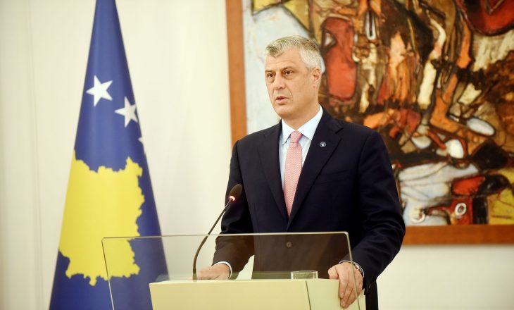 Thaçi: FSK do të bëhet ushtri, Beogradi nuk vendosë për Kosovën