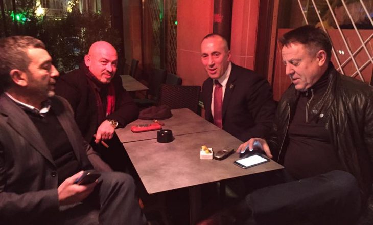 Haradinaj festoi lirimin i shoqëruar nga i dënuari për fajde në SHBA