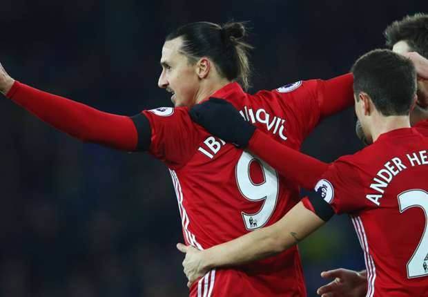 Ibra me hat-trick ia siguron fitoren Unitedit