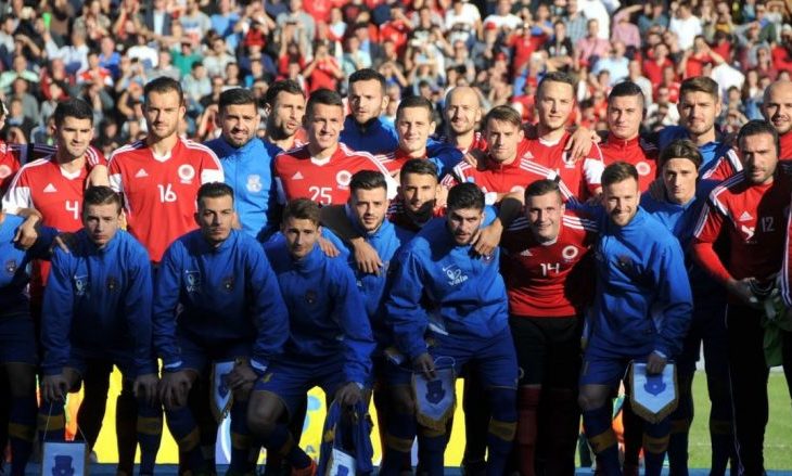 Kombëtaret shqiptare sonte zbresin në fushë