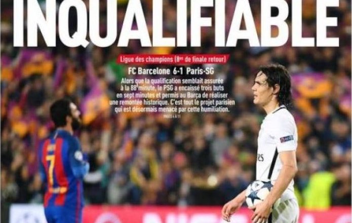 Humbja e PSG-së në gazetat franceze nga të magjishëm në tragjedi