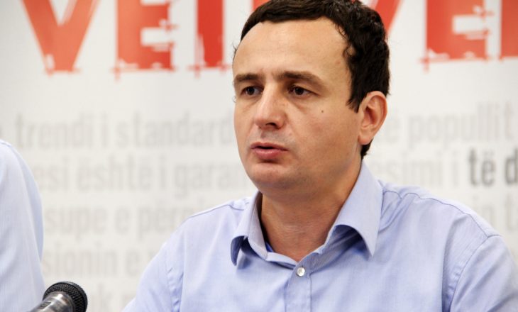 Kurti: Nëse Thaçi e ka seriozisht, ne do ta mbështesim për ushtrinë