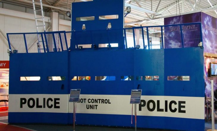 Makina anti-protestë në Sllovaki