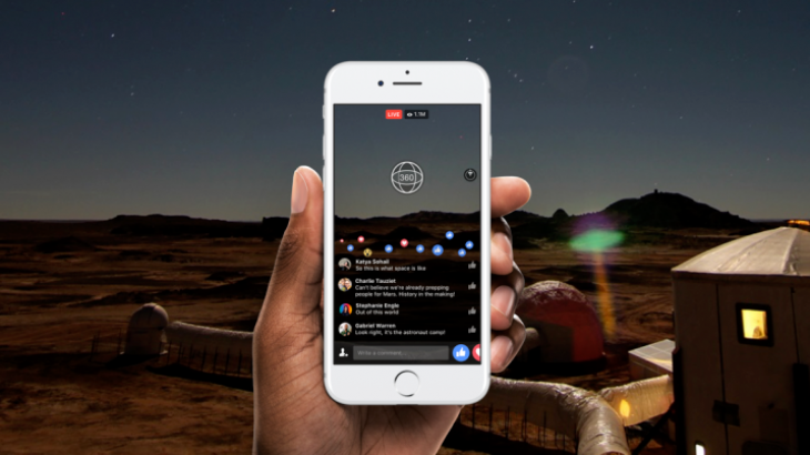 Facebook Live 360 i disponueshëm për të gjithë në mbarë botën