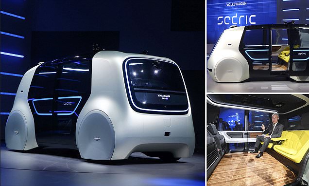 Volkswagen sjell makinën pa shofer