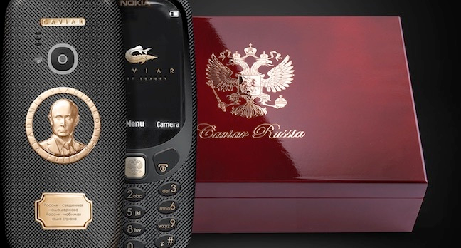 Versioni i veçantë i Nokias për Putin, në shitje për 1,695 dollarë