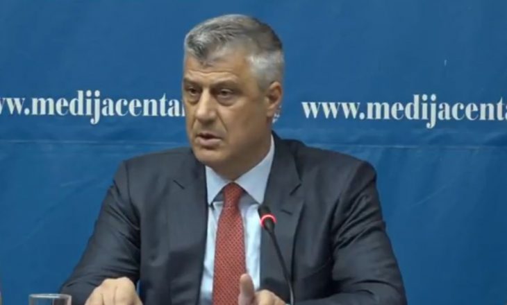 Thaçi: Ushtria do të jetë multietnike, do të bëhet në koordinim me ndërkombëtarët