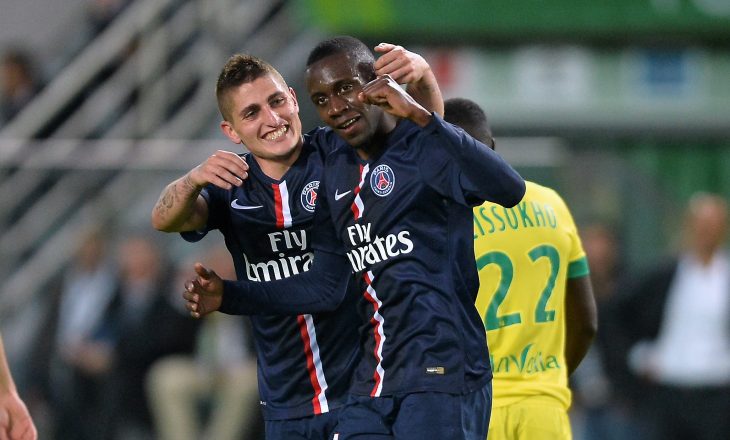 Një natë para takimit me Barçën, Verrati dhe Matuidi në lokal nate me Rihannen