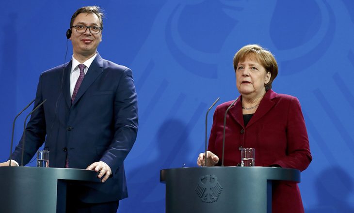 Merkel: Serbia përmbush kushtet e BE-së, raportet me Kosovën më të mira