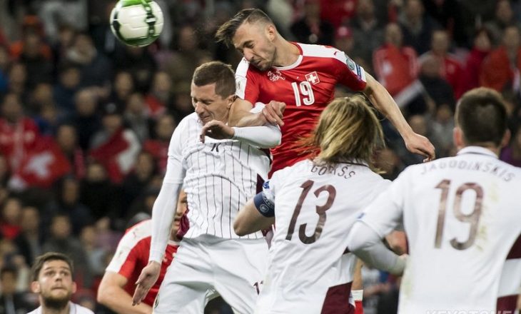 Mehmedi asiston në fitorën e Zvicrës ndaj Letonisë