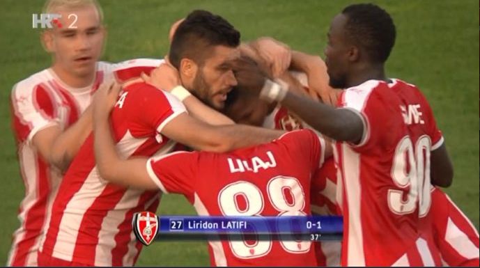 Skënderbeu kalon në epërsi kundër Dinamo Zagrebit