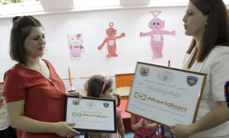 Meridian Express mbështet çerdhen publike “Yllkat”