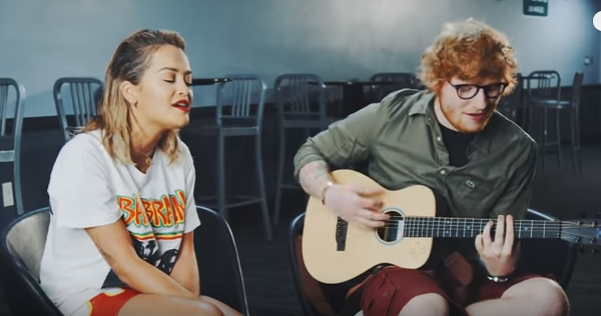 Rita Ora e mrekullueshme në klipin e ri me Ed Sheeran