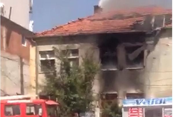 Digjet një shtëpi në Ferizaj