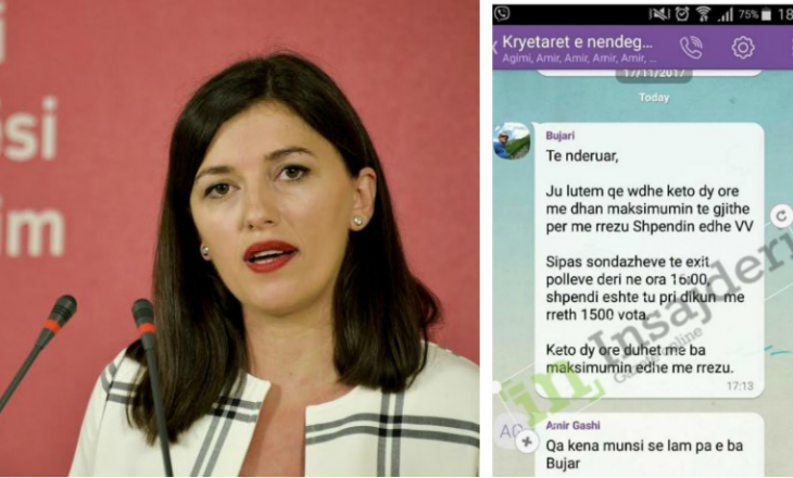 Albulena Haxhiu iu dërgon të fala Lumir Abdixhikut dhe Vjosa Osmanit