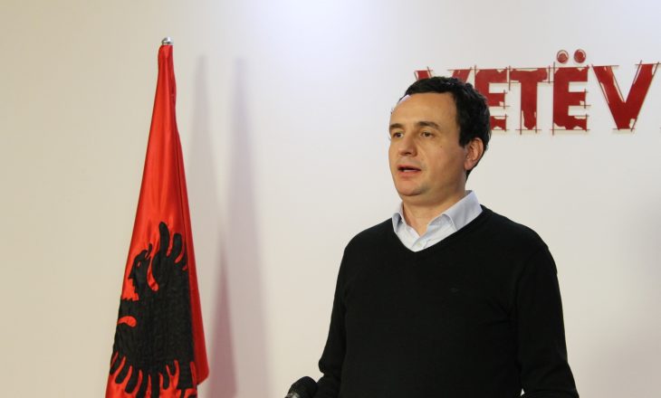Albin Kurti kërkon shkarkimin e Dhurata Hoxhës