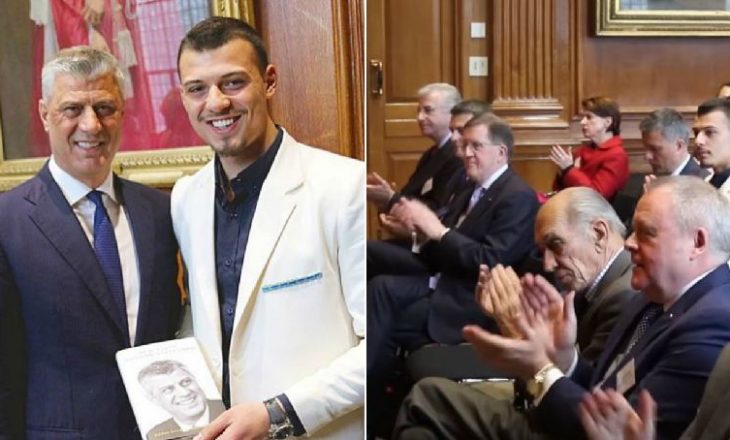 Nga Bekim Çollaku tek Endrit Thaçi – audienca lokale në promovimin e librit të presidentit