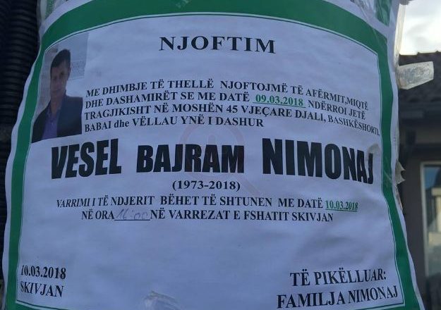 Amaneti i 45-vjeçarit para vetëvrasjes në Gjakovë: Grua ma bëj hallall