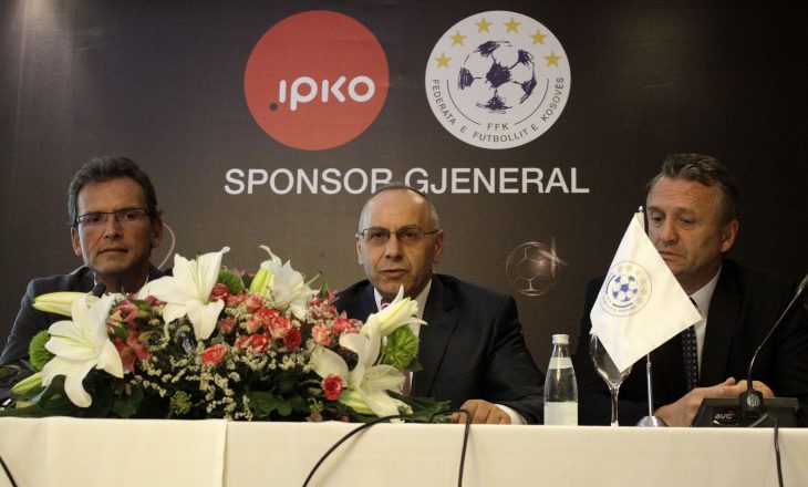 IPKO, sponsor gjeneral i Kombëtares së Kosovës në Futboll dhe i Super Ligës së Kosovës në Futboll